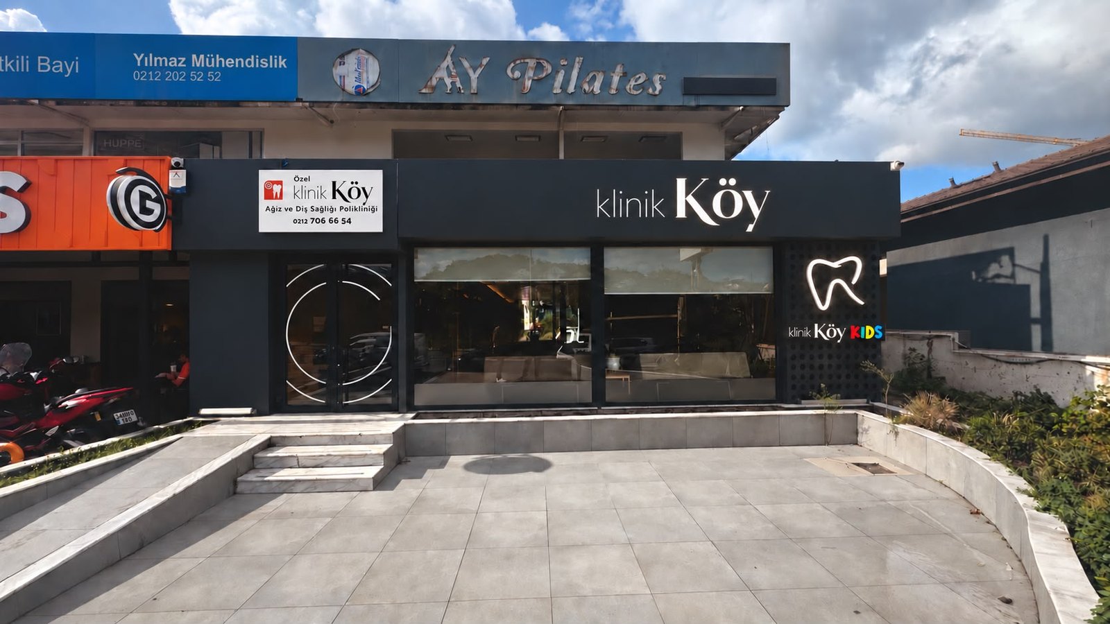 klinik Köy dış cephe, Zekeriyaköy